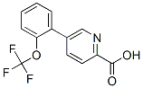 5-(2-Trifluoromethoxyphenyl)-picolinic acid CAS#: 87789-69-3