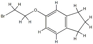 5-(2-bromoethoxy)-2,3-dihydro-1H-indene CAS#: 82827-58-5