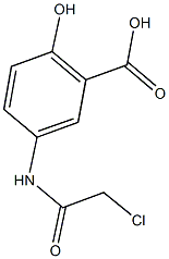 5-[(2-chloroacetyl)amino]-2-hydroxy-benzoic acid CAS#: 80074-26-6