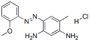 5-[(2-methoxyphenyl)azo]toluene-2,4-diamine hydrochloride CAS#: 83969-24-8