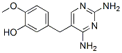 5-[(2,4-Diamino-5-pyrimidinyl)methyl]-2-methoxyphenol CAS#: 83166-76-1