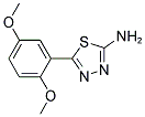 5-(2,5-DIMETHOXY-PHENYL)-[1,3,4]THIADIAZOL-2-YLAMINE CAS#: 88742-90-9