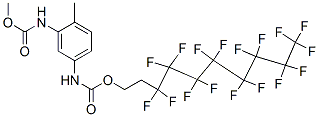 [5-[[[(3,3,4,4,5,5,6,6,7,7,8,8,9,9,10,10,10-Heptadecafluorodecyl)oxy]carbonyl]amino]-2-methylphenyl]carbamic acid methyl ester CAS#: 88439-27-4