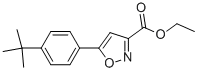 5-[4-(1,1-DIMETHYLETHYL)PHENYL]-3-ISOXAZOLECARBOXYLIC ACID ETHYL ESTER CAS#: 81465-76-1