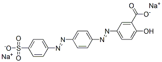 5-[[4-[(4-sulphophenyl)azo]phenyl]azo]salicylic acid, sodium salt CAS#: 85188-12-1