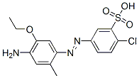 5-[(4-amino-5-ethoxy-o-tolyl)azo]-2-chlorobenzenesulphonic acid CAS#: 84912-14-1