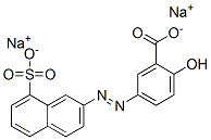 5-[(8-sulpho-2-naphthyl)azo]salicylic acid, sodium salt CAS#: 83784-09-2