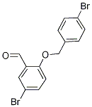 5-BROMO-2-[(4-BROMOBENZYL)OXY]BENZALDEHYDE CAS#: 84102-43-2