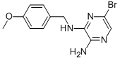 5-BROMO-3-[(4-METHOXYBENZYL)AMINO]PYRAZIN-2-AMINE CAS#: 827602-53-9