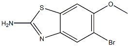 5-BroMo-6-Methoxybenzo[d]thiazol-2-aMine CAS#: 80689-47-0