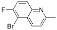 5-BroMo-6-fluoro-2-Methylquinoline CAS#: 80290-18-2