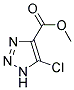 5-CHLORO-1 H-[1,2,3]TRIAZOLE-4-CARBOXYLIC ACID METHYL ESTER CAS#: 88474-33-3