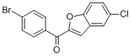 5-CHLORO-2-(4-BROMOBENZOYL)BENZOFURAN CAS#: 83806-38-6