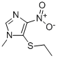 5-(Ethylthio)-1-methyl-4-nitro-1H-imidazole CAS#: 87695-77-0
