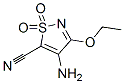 5-Isothiazolecarbonitrile,4-amino-3-ethoxy-,1,1-dioxide(9CI) CAS#: 85194-91-8