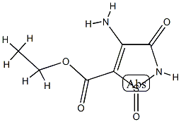 5-Isothiazolecarboxylicacid,4-amino-2,3-dihydro-3-oxo-,ethylester,1-oxide(9CI) CAS#: 85195-23-9