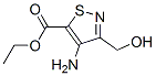 5-Isothiazolecarboxylicacid,4-amino-3-(hydroxymethyl)-,ethylester(9CI) CAS#: 85195-22-8