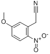 (5-METHOXY-2-NITRO-PHENYL)-ACETONITRILE CAS#: 89302-15-8