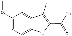 5-METHOXY-3-METHYL-BENZOFURAN-2-CARBOXYLIC ACID CAS#: 81718-77-6