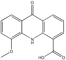5-METHOXY-9-OXO-9,10-DIHYDRO-ACRIDINE-4-CARBOXYLIC ACID CAS#: 88377-31-5