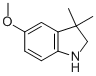 5-Methoxy-3,3-dimethylindoline CAS#: 87234-77-3