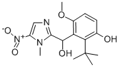 5-Nitro-1-methyl-imidazolyl-6-tert-butyl-5-hydroxy-2-methoxy-phenyl-ca rbinol CAS#: 83940-41-4