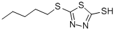 5-PENTYLTHIO-1,3,4-THIADIAZOLE-2-THIOL CAS#: 89852-45-9