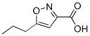 5-PROPYL-ISOXAZOLE-3-CARBOXYLIC ACID CAS#: 89776-75-0
