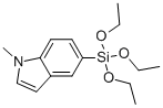 5-(TRIETHOXYSILYL)-1-METHYLINDOLE CAS#: 808770-01-6