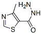 5-Thiazolecarboxylic  acid,  4-methyl-,  hydrazide CAS#: 89179-72-6