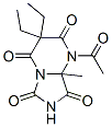 5-acetyl-3,3-diethyl-6-methyl-1,5,8-triazabicyclo[4.3.0]nonane-2,4,7,9 -tetrone CAS#: 81587-29-3