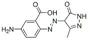 5-amino-2-[(4,5-dihydro-3-methyl-5-oxo-1H-pyrazol-4-yl)azo]benzoic acid CAS#: 85720-92-9