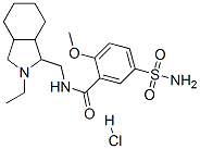 5-(aminosulphonyl)-N-[(2-ethyloctahydro-1H-isoindol-1-yl)methyl]-2-methoxybenzamide monohydrochloride CAS#: 85409-39-8