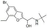 5-bromo-alpha-[[tert-butylamino]methyl]-7-ethylbenzofuran-2-methanol CAS#: 85536-86-3