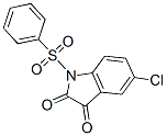 5-chloro-1-(phenylsulphonyl)-1H-indole-2,3-dione CAS#: 85702-71-2
