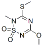 5-methoxy-2-methyl-3-methylsulfanyl-1,2,4,6-thiatriazine 1,1-dioxide CAS#: 80555-09-5