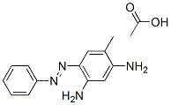 5-(phenylazo)toluene-2,4-diamine monoacetate CAS#: 84434-41-3