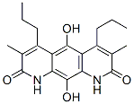 5,10-Dihydroxy-3,7-dimethyl-4,6-dipropylpyrido[3,2-g]quinoline-2,8(1H,9H)-dione CAS#: 87614-39-9