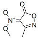 5(4H)-Isoxazolone,3-methyl-4-(methyl-aci-nitro)-,(E)-(9CI) CAS#: 84735-86-4