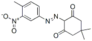5,5-dimethyl-2-[(4-methyl-3-nitrophenyl)azo]cyclohexane-1,3-dione CAS#: 84255-11-8