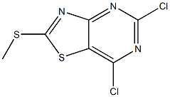 5,7-Dichloro-2-(methylthio)thiazolo[4,5-d]pyrimidine CAS#: 87789-35-3