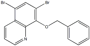 5,7-dibromo-8-benzyloxyquinoline CAS#: 84165-50-4