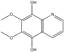 5,8-Quinolinediol, 6,7-dimethoxy- (4CI) CAS#: 807628-59-7