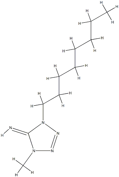5H-Tetrazol-5-imine,1,4-dihydro-1-methyl-4-octyl-(9CI) CAS#: 807288-91-1
