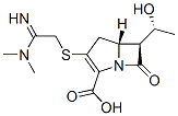 (5R,6S)-6-[(R)-1-Hydroxyethyl]-3-[[2-(dimethylamino)-2-iminoethyl]thio]-7-oxo-1-azabicyclo[3.2.0]hept-2-ene-2-carboxylic acid CAS#: 82922-60-9