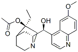 [(5R,7R)-5-ethyl-7-[(S)-hydroxy-(6-methoxyquinolin-4-yl)methyl]-1-azab icyclo[2.2.2]oct-5-yl] acetate CAS#: 85365-53-3