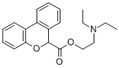 6-(2-Diethylaminoethoxycarbonyl)-6H-dibenzo(b,d)pyran CAS#: 83360-01-4