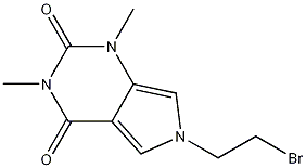 6-(2-bromoethyl)-1,3-dimethyl-1H-pyrrolo[3,4-d]pyrimidine-2,4(3H,6H)-dione CAS#: 841208-76-2