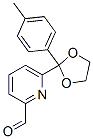 6-[2-(p-tolyl)-1,3-dioxolan-2-yl]pyridine-2-carbaldehyde CAS#: 87848-97-3