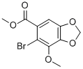 6-BROMO-7-METHOXY-BENZO[1,3]DIOXOLE-5-CARBOXYLIC ACID METHYL ESTER CAS#: 81474-47-7